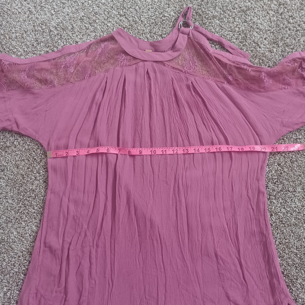 ◇ Free People Beachy and Peachy Mini Dress / Tunic Top - Picture 6 of 9